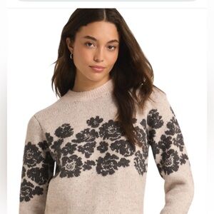 Z Supply Marisol flora sweater